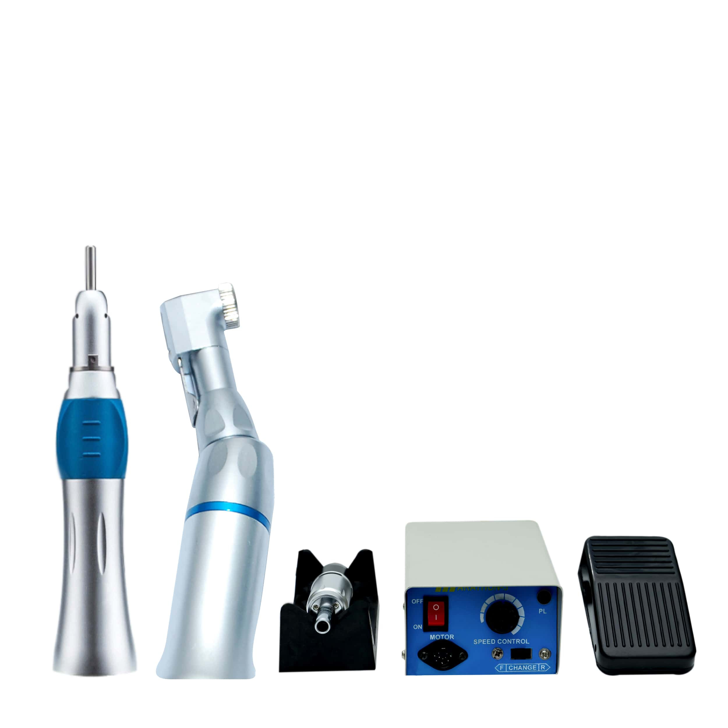 Combo: API Micro Motor (1Pc) + PDD Contra Angle Handpiece (1Pc) + PDD Straight Handpiece(1Pc)